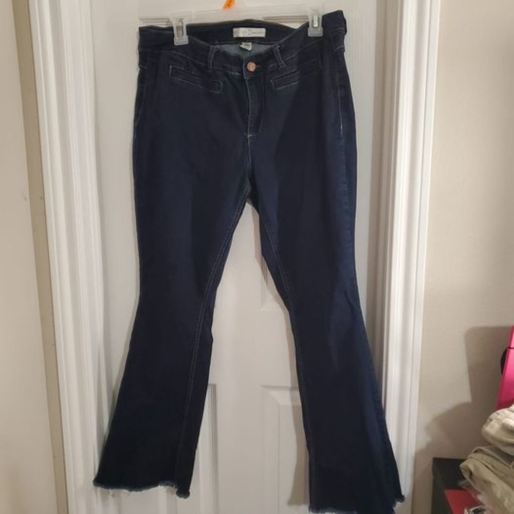 C Denim size 16w woman's flare jeans